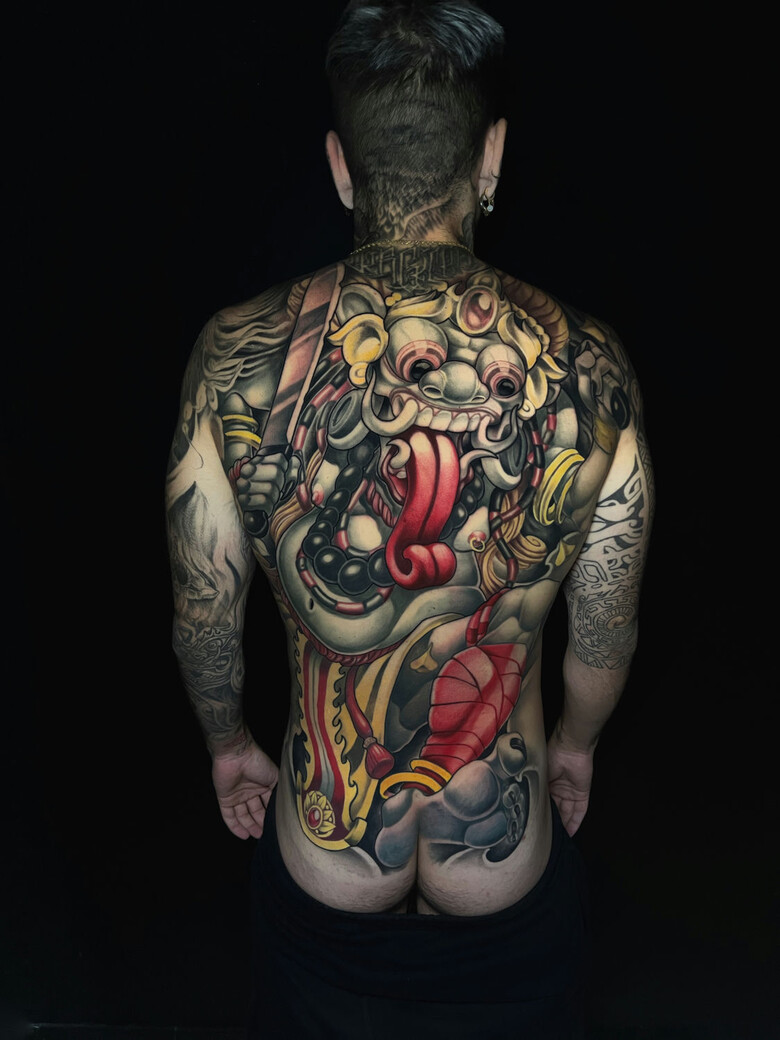Tattoo artist Pablo Jornet
